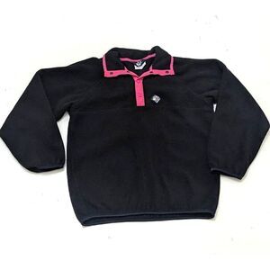 Woolrich Sigmet Gear Size Small Fleece‎ Pullover Jacket Vintage 90s Made In USA